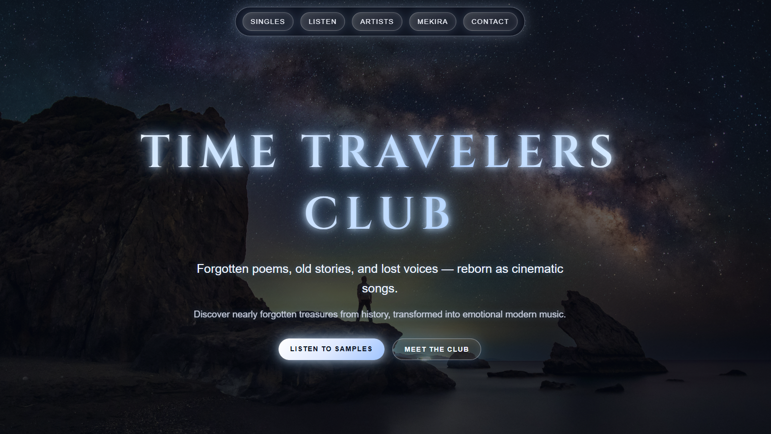Creative website template preview