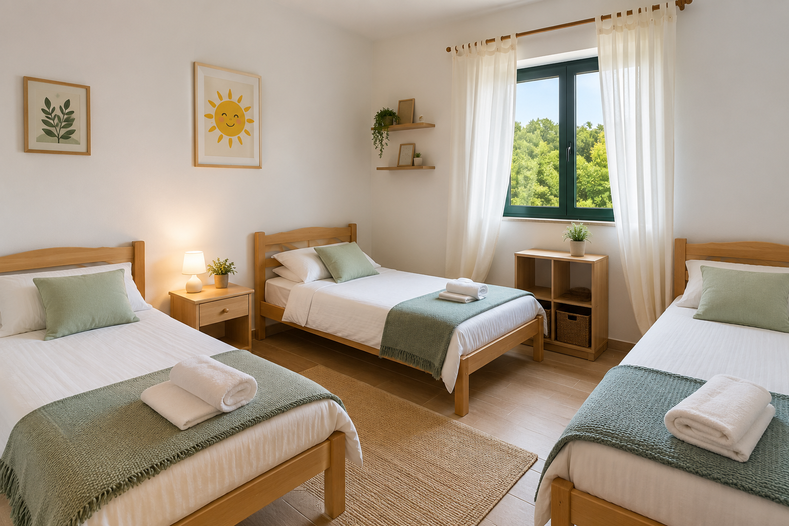 Triple room at B&B Sunrise